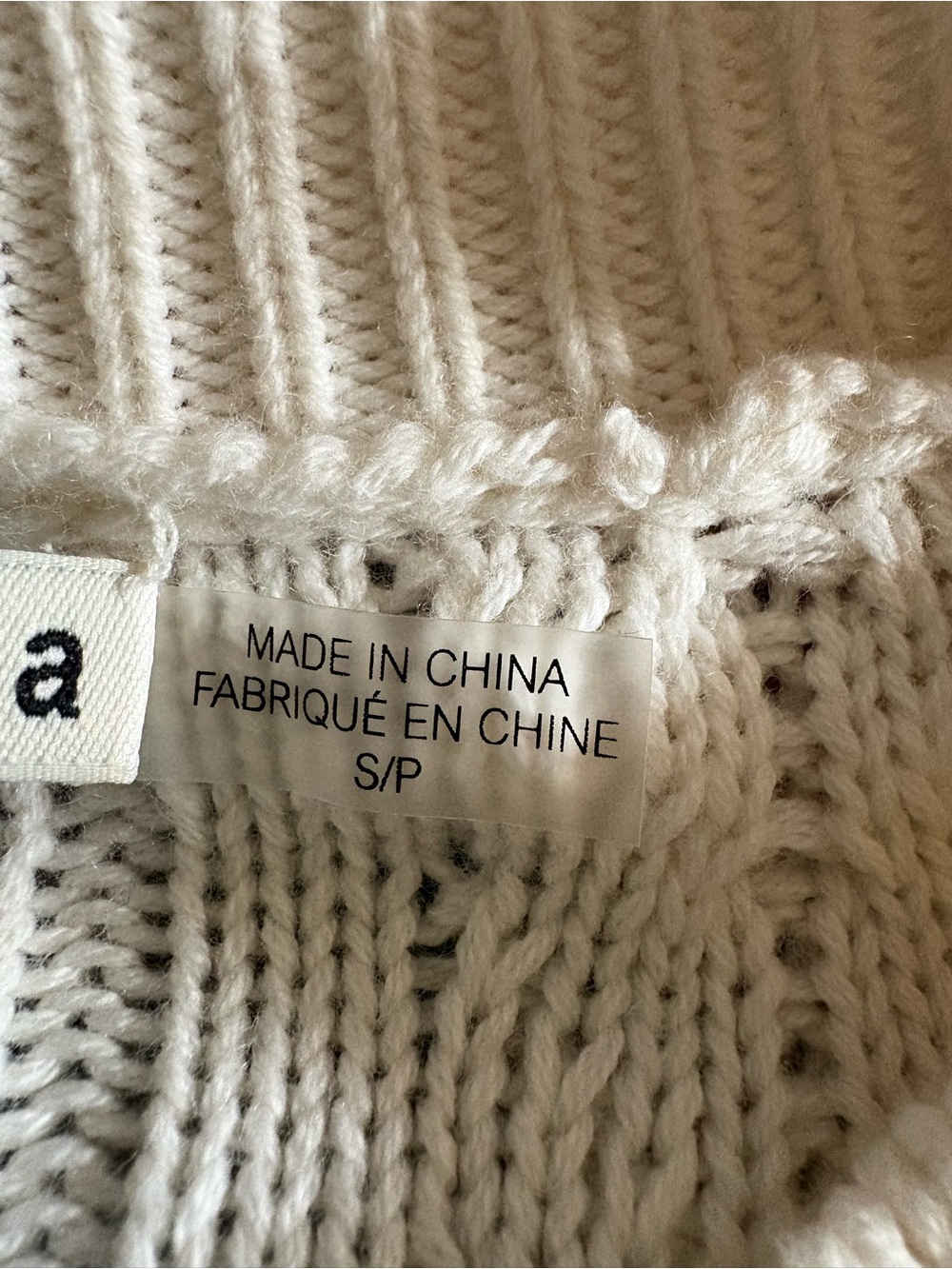 Alice + Olivia Cream Kitty Puff-Sleeve Cardigan Black Ribbon Bows Small - Picture 5 of 5